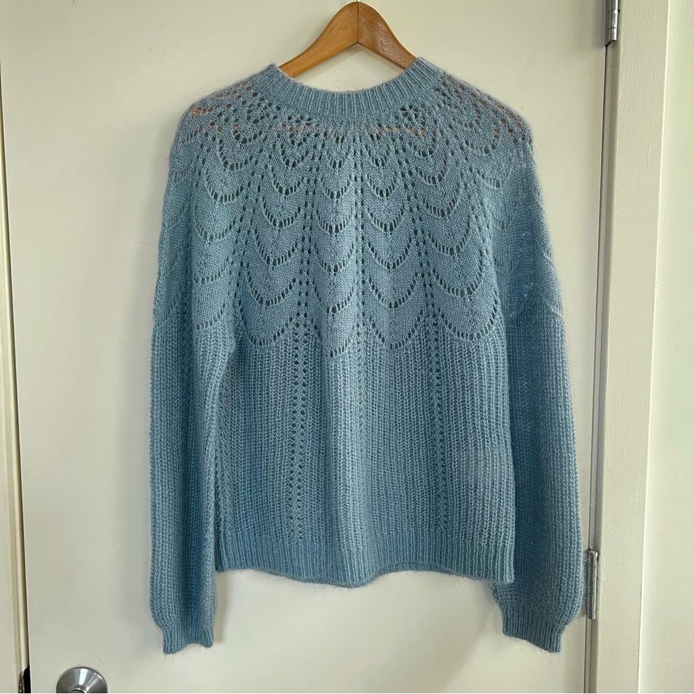 Blue Sézane sweater